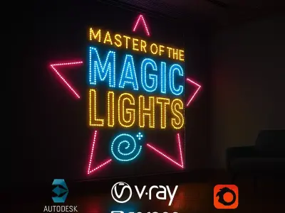 Master of Magical Lights  3D model