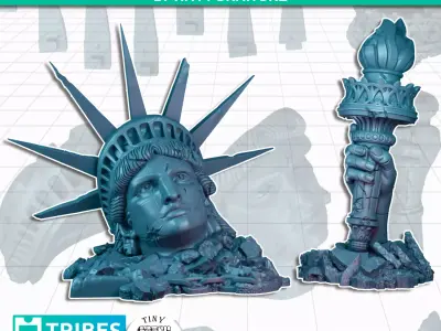 Ruins of Liberty 3D print model