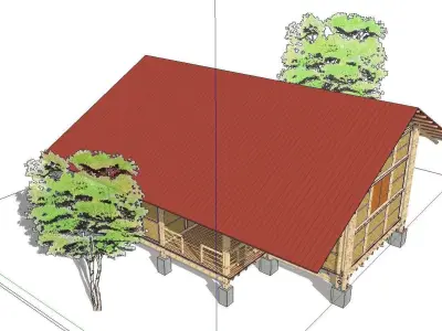 Creative Design-Holiday Cabin-070 3D model