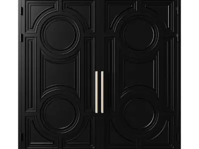 Gate black loft 11 3D model