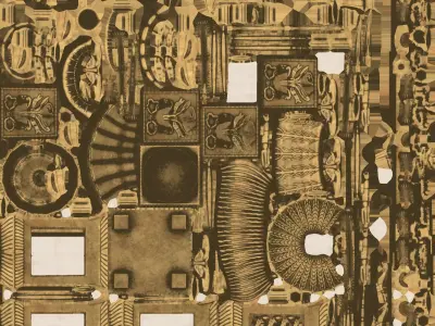 titanic lamp Low-poly 3D model