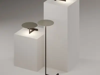 Vibia Flat Lighting Set  Low-poly 3D model