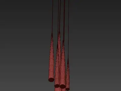 Firlinfeu chandelier 3D model