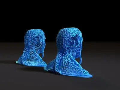 Avatar voronoi 3D print model