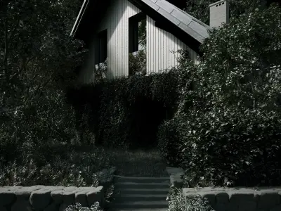 Exterior Country House  3D model