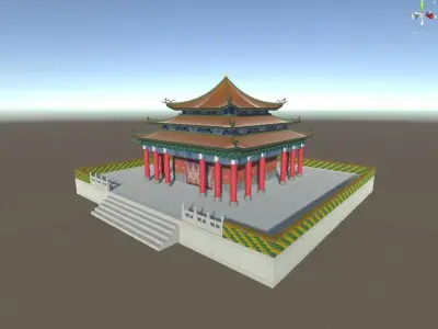 WanChynTing chinese pagoda 3D model