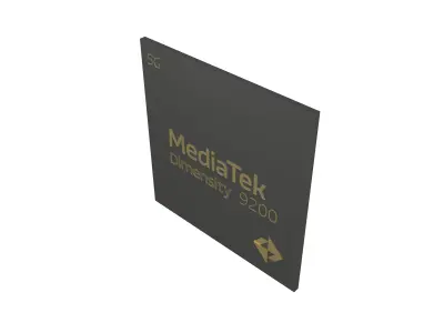 MediaTek Dimensity 9200 CPU v1 001 Low-poly 3D model