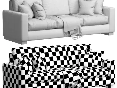 Wesley Hall - Ample Sofa 3D model