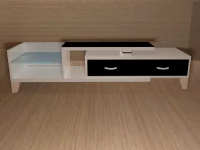 Television table   3D model