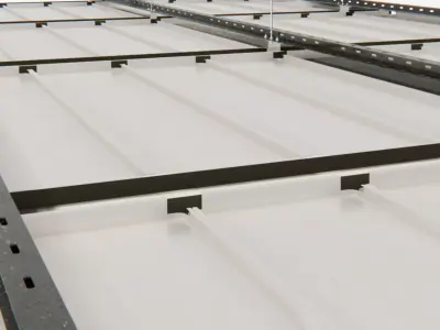 BIM-GC-Hinge Down Suspended Metal Ceiling -From Architect- 3D model