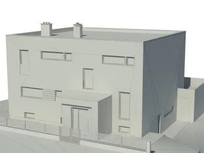 Villa residence Free 3D model