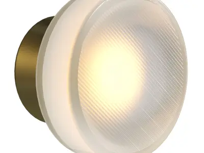 Wall lamp LILO Brass 3D model