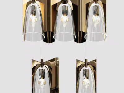 Acacia Pendant Fuse Lighting 3D model