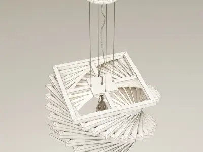 luster 3d model for living room 3D model