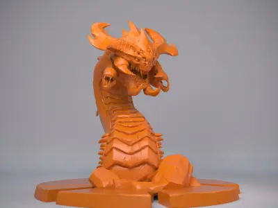 Baron nashor 3D print model