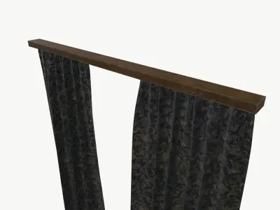 Curtain 3D model