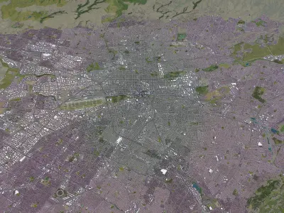 San Jose Low-poly 3D model