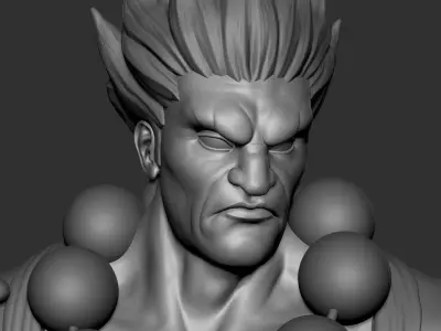 Akuma street fighter  3D print model