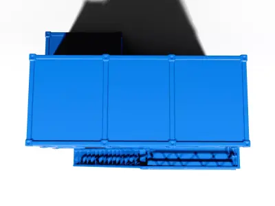 Mobile barracks 3D print model