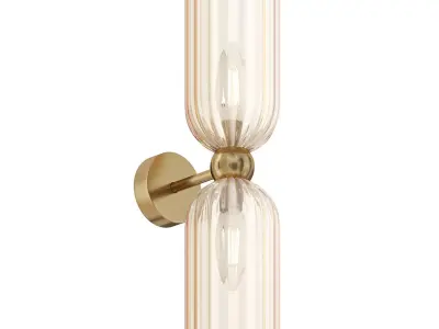 Wall lamp Antic Low-poly 3D model