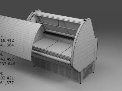 High Detail - Complete Supermarket 3D model