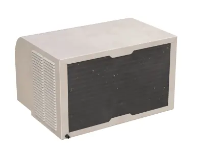 Ac Window Unit Low-poly 3D model