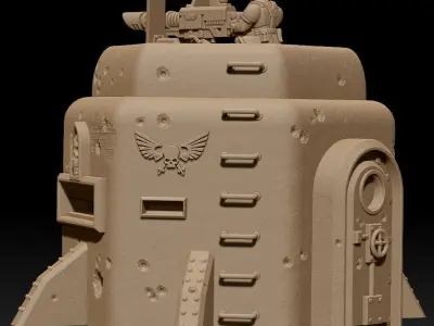 Bunker 3 3D print model