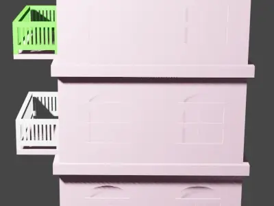 Beautiful Building 3D model  3D model