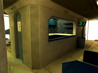 Bokanov diner 3D model