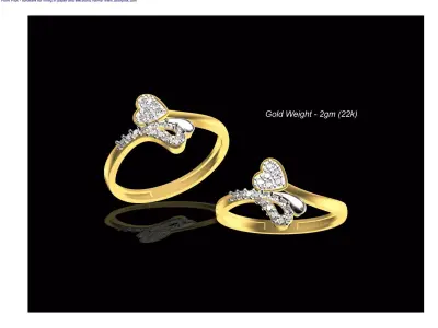 90 PLUS Ladies  Heart Ring Designs STL Pack 3D print model
