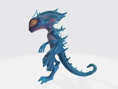 Alien 3D model