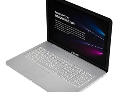 ASUS N552VW with backlight key notebook 3D model