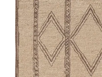 DALAL JUTE RUG 3D model
