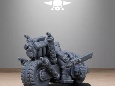 Orkaz Bikers 3D print model
