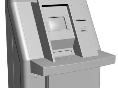 Automated teller machine ATM 3D model