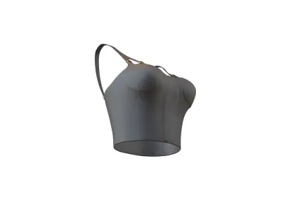 Bra Top v1 001 Low-poly 3D model