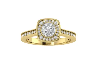 Women Ring  Render 3dm STL OBJ FBX TXT Details 3D print model 9