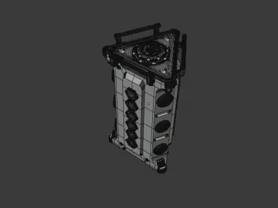 Sci-Fi equipment 3D model
