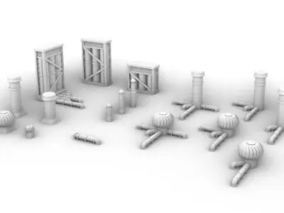 Enhanced Chimney Pack 3D print model