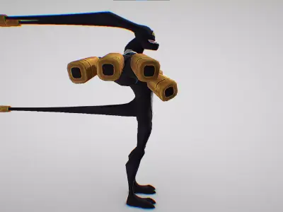 Feedback - DNA sample of a Conductoid- Ben 10 Omniverse Low-poly 3D model