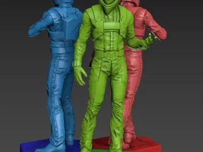 Macaroni 2 Pilot 100mm and 32mm  3D print model