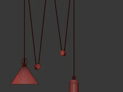 Shape Up by Dylan Davis and Jean Lee Lamp 3D model