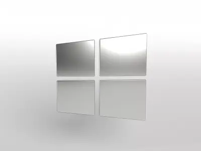 Windows 10 Logo v1 004 Free low-poly 3D model