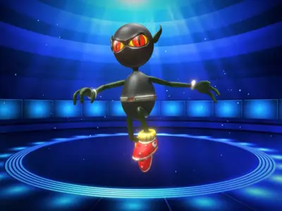 Ninja Of The Next Dimension Low-poly 3D model