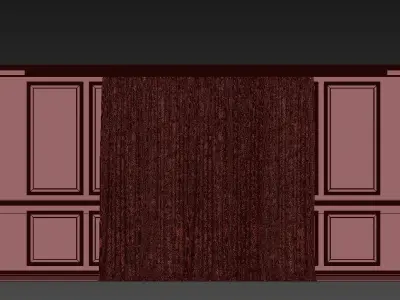 Curtain Set 277 3D model