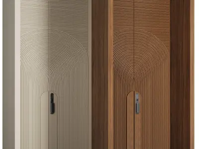 Entrance door set246 3D model