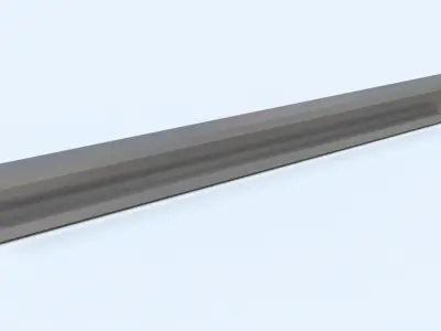 Stainless Brick Tie Channel and Wall Ties Low-poly 3D model