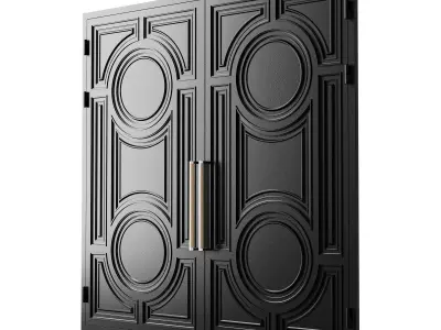 Gate black loft 11 3D model