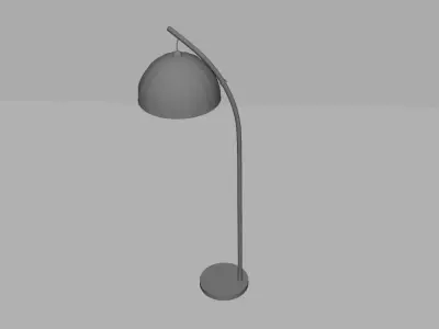 Modern Arc Floor Lamp 3D model