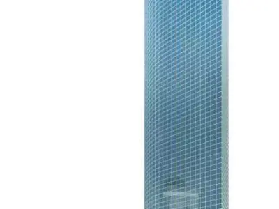 Tall Reflective Skyscraper 3D model